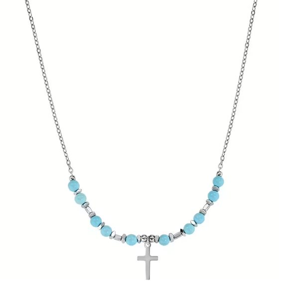 Collana Amen Donna Acciaio donna in Acciaio Agata ACCL818384B - ACCL818384B